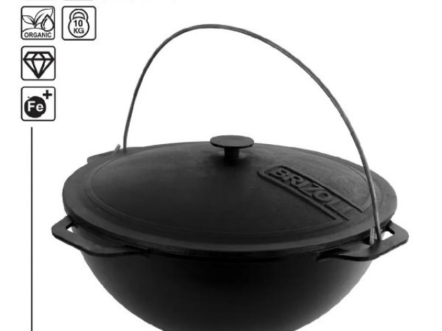 BRIZOLL čuguna kazani 4L, 6L, 8L, 10L, 12L, 15L