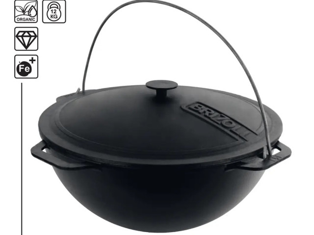 BRIZOLL čuguna kazani 4L, 6L, 8L, 10L, 12L, 15L