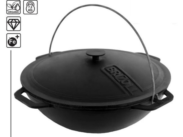 BRIZOLL čuguna kazani 4L, 6L, 8L, 10L, 12L, 15L