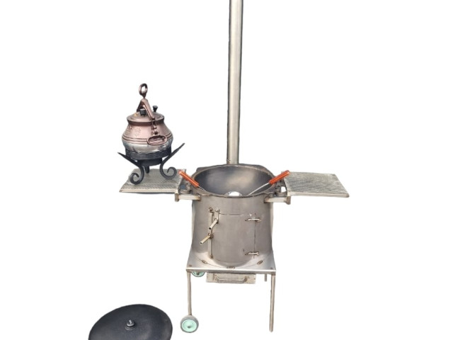 Казанная печь из НЕРЖАВЕЮЩЕЙ стали D40, D45