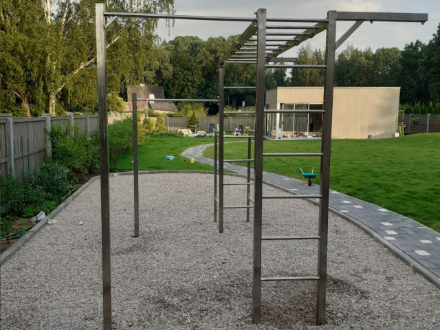 Āra sporta komplekss no nerūsējoša tērauda Nr29