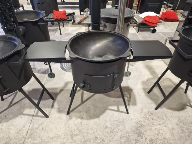 Krāsns ar skursteni BP D50cm, 2mm, 3mm, 4mm