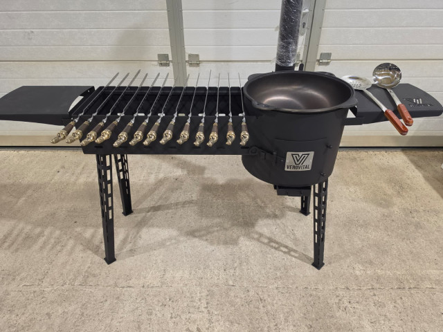 Krāsns-grils OPTIMAL D40cm - 3mm, 4mm