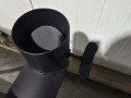 Krāsns ar plauktiem un skursteni, kvadrāta D40