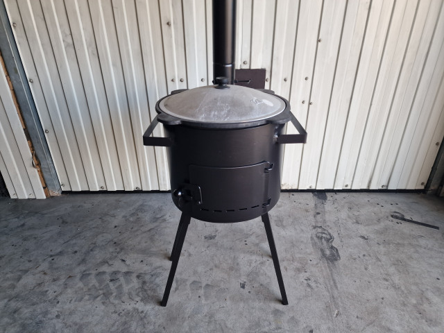 Krāsns ar skursteni BP D40, 2mm, 3mm, 4mm
